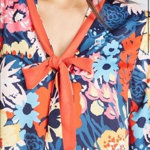 ModCloth floral blouse